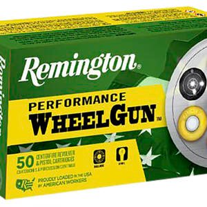 Remington Ammunition 22273 Performance WheelGun  38ShortColt 125gr Lead Round Nose 50 Per Box/10 Case