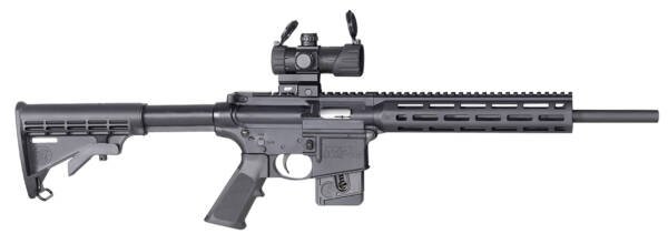 Smith & Wesson 12724 M&P15-22 Sport OR *CT, MA, MD, NJ Compliant 22 LR 16.50" 10+1 Black Fixed Black Synthetic Stock Black Polymer Grip Right Hand S&W M&P Red/Green Dot