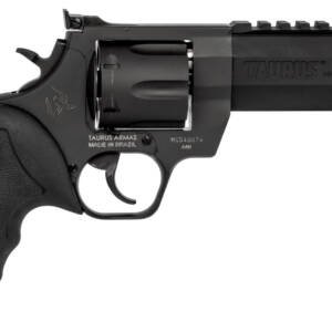 Taurus 2440051RH Raging Hunter  44 Rem Mag 6rd 5.12" Matte Black Oxide Steel Black Rubber with Integrated Red Cushion Insert Grip