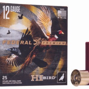 Federal HVF128 Premium Hi-Bird 12Gauge 2.75" 1 1/8oz 8Shot 25 Per Box/10 Case