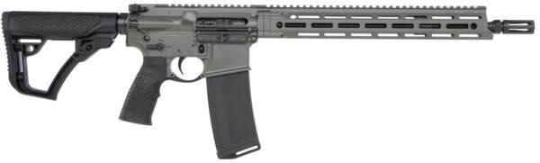 Daniel Defense 0212801219047 DDM4 V7 SLW 5.56x45mm NATO 14.50" 32+1 Deep Woods Green Cerakote 6 Position w/SoftTouch Overmolding Stock