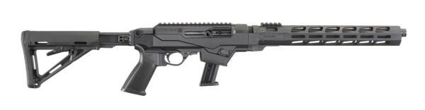Ruger 19122 PC Carbine  9mm Luger 17+1 16.12" Threaded/Fluted Barrel, Type III Hard Coat Anodized Aluminum Alloy Receiver, Adjustable Magpul MOE Stock, M-LOK Accessory Slots, Optics Ready