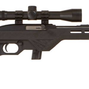 Citadel CIT22LRBMM Trakr  Full Size 22 LR 10+1 18" Blued Steel Barrel, Black Steel Receiver, Black Synthetic Stock, Nikko Stirling Mountmaster