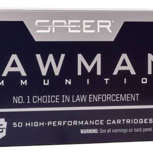 Speer 53608 Lawman  380ACP 95gr Total Metal Jacket 50 Per Box/20 Case