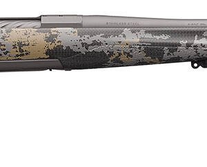 Browning 035540297 X-Bolt Mountain Pro 300 PRC 3+1 26" MB Fluted Tungsten Gray Cerakote Accent Graphic Black Carbon Fiber Stock Right Hand (Full Size)