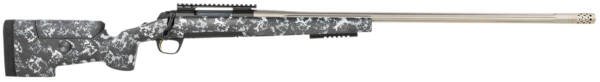 Browning 035451227 X-Bolt Target 7mm Rem Mag 3+1 26" Satin Gray/ 4.49" Fluted Barrel, Matte Blued Steel Receiver, Urban Carbon Ambush Camo/ Fixed McMillan A3-5 w/Adjustable Comb Stock, Right Hand