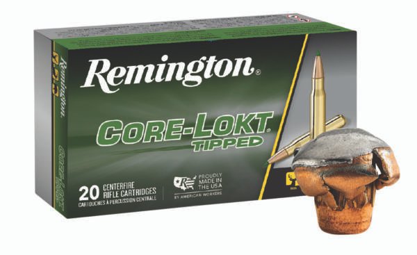 Remington Ammunition 29039 Core-Lokt Tipped 308Win 150gr Core-Lokt Tipped 20 Per Box/10 Case
