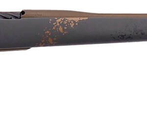 Weatherby MCU03N65RWR6B Mark V Camilla Ultra Lightweight Compact 6.5 Wthby RPM 4+1 24" Barrel, Midnight Bronze Cerakote Metal Finish, Black with Smoke/Gold Sponge Accents Monte Carlo Stock