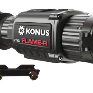 Konus 7952 Flame-R  Thermal Rifle Scope Hand Held/Mountable Scope Black 2.5-20x Multi Reticle 256x192 Resolution Zoom Digital 1x/2x/4x/8x