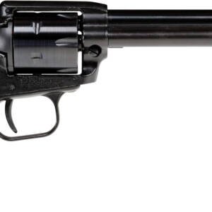Heritage Mfg RR22B4-BBK Rough Rider  22 LR 6 Shot 4.75" Black Oxide Alloy Steel Barrel, Black Zinc Alloy Frame, Black Oxide Cylinder, Black Laminate Wood Grip