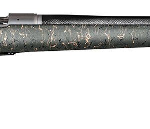 Christensen Arms CA10299215413 Ridgeline  300 Win Mag 3+1 26" Carbon Fiber/Threaded Barrel, Natural Stainless, Green with Black/Tan Webbing Stock