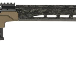 Christensen Arms 8010300802 Modern Precision  308 Win 24" Threaded Carbon Fiber Barrel 5+1, Black Nitride Finish, Desert Brown Anodized Folding Stock, Polymer Grip