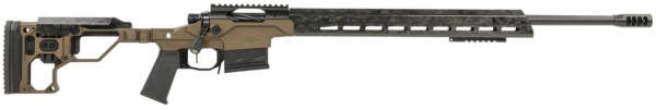 Christensen Arms 8010300802 Modern Precision  308 Win 24" Threaded Carbon Fiber Barrel 5+1, Black Nitride Finish, Desert Brown Anodized Folding Stock, Polymer Grip