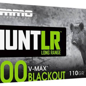 Ammo Inc 300B110VMXA20 Signature  300Blackout 110gr Hornady V-Max 20 Per Box/10 Case