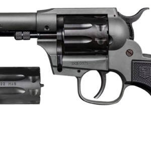 Diamondback DB0500A051 Sidekick  22 LR/22 Mag 9 Shot, 4.50" Dark Gray Cerakote Steel Barrel & Cylinder, Dark Gray Cerakote Zinc Alloy Frame, Black Polymer Grip, Hammer Safety, Exposed Hammer