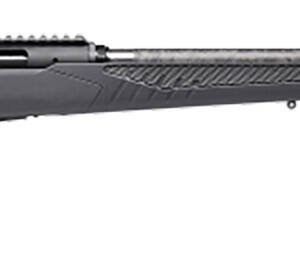 Savage Arms 57901 Impulse Mountain Hunter 7mm Rem 3+1 24" Carbon Fiber Threaded Barrel, Black Aluminum Receiver w/Picatinny Rail, Gray AccuStock Synthetic Stock, Ambidextrous