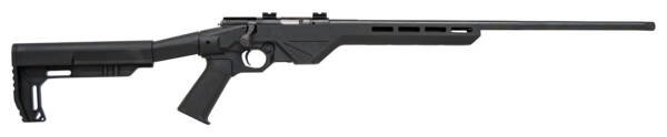 Citadel CIT17HMRBLT Trakr  17 HMR 5+1 21" Blued Steel Barrel & Receiver, Lightweight Synthetic Black Synthetic Stock