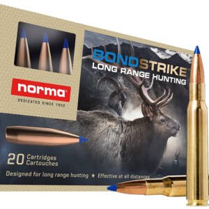 Norma Ammunition 20176422 Dedicated Hunting Bondstrike Extreme 30-06Springfield 180gr Bonded Polymer Tip 20 Per Box/10 Case