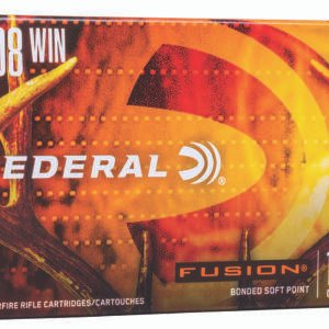 Federal F308FS2 Fusion  308Win 165gr Bonded Soft Point 20 Per Box/10 Case