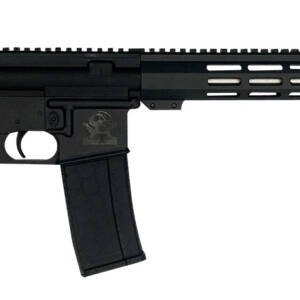 Great Lakes Firearms GL15223SSLBLK AR-15  223 Wylde 30+1 16", Black, 15" M-Lok Handguard, Carbine Stock, A2 Grip, Muzzle Brake Left Hand