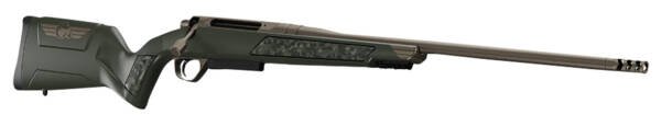 Christensen Arms 8011500700 Evoke  Full Size 30-06 Springfield  4+1 22" Burnt Bronze Cerakote #4 Contour Threaded Barrel, Gray w/Bronze Logo Hybrid Hunter w/Picatinny Rail Synthetic Stock