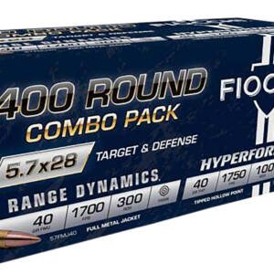 Fiocchi 57COMPT Hyperformance  5.7x28mm Full Metal Jacket 400rds *Combo Pack