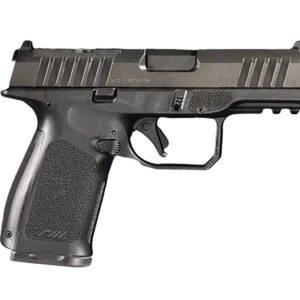 Rost Martin RM1CBLKOSP10CA RM1C *CA Compliant 9mm Luger 10+1 4" Black Compensated Match Grade Barrel, Black Tenifer Optic Ready/Serrated Steel Slide, Black Textured Grip