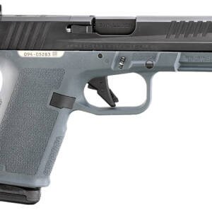 Ruger 19401 RXM  9mm 10+1 4" Black FNC Nitride Alloy Steel Barrel, Black FNC Nitride Optic Ready/Serrated Alloy Steel Slide, Stealth Gray Polymer Frame w/Accessory Rail, Textured Grip