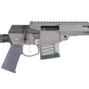 Q LLC MINIFIX55612INPISTOL Mini Fix  5.56 NATO 12" Gray Tapered Threaded Barrel, M-LOK Handguard, Gray Picatinny Rail Receiver, Adj Folding Stock,  Black Polymer Grip