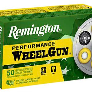 Remington Ammunition 22333 Performance WheelGun  44S&WSpl 246gr Lead Round Nose 50 Per Box/10 Case