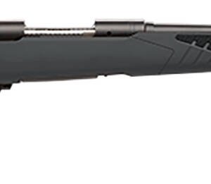 Savage Arms 57061 110 Hunter Full Size 223 Rem 4+1 22" Matte Black Button-Rifled Barrel, Matte Black Drilled & Tapped Carbon Steel Receiver, Adj AccuStock Matte Gray Synthetic Stock, Right Hand