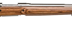 Savage Arms 18465 12 Varminter Low Profile 223 Rem 4+1 Cap 26" 1:9" Matte Stainless Rec/Barrel Satin Brown Stock Right Hand (Full Size) with Detachable Box Magazine