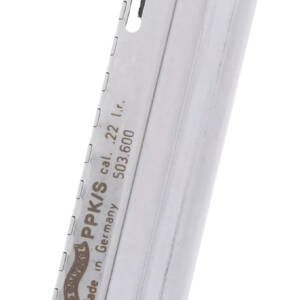 Walther Arms 503600 PPK/S  10rd 22 LR Nickel Polymer