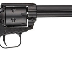 Heritage Mfg RR22MBS6 Rough Rider  22 LR/22 WMR 6 Shot, 6.50" Black Satin Steel Barrel, Black Satin Zinc Alloy Frame, Black Satin Cylinder, Camo Laminate Grip, Exposed Hammer