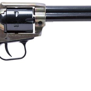 Heritage Mfg RR22MCH4 Rough Rider  22 LR/22 WMR 6 Shot, 4.75" Black Steel Barrel & Cylinder Simulated Case Hardened Zinc Alloy Frame, Camo Laminate Grip, Hammer/Thumb Safety, Exposed Hammer