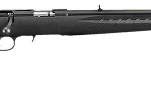 Ruger 8321 American Rimfire  Full Size 22 WMR 9+1 22" Satin Blued Alloy Steel Barrel, Drilled & Tapped Receiver, Black Synthetic Adj LOP Stock, Right Hand