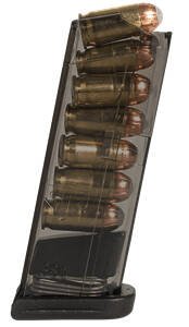 ETS MAG GLOCK 42 380ACP 7RD CARBON SMOKE