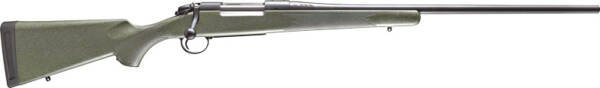 BERGARA B14 HUNTER 7MM RM 24" - #4 BLACK CERAKOTE/GREEN SYN