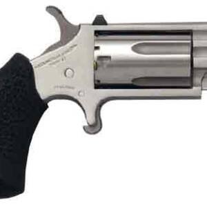 NAA "PUG" MINI-REVOLVER 22WMR - 1"HB TRITIUM FNS S/S BLACK SYN