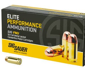 SIG AMMO 40SW 180GR FMJ 50/1000