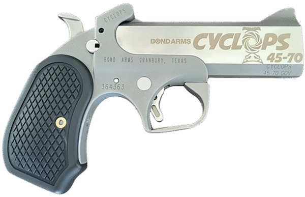 BOND ARMS CYCLOPS 45-70 SS 4.27" FS