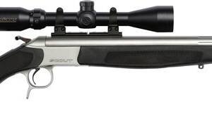 CVA SCOUT TD 35 WHELEN 25" - W/BRAKE 3-9X40 SS/BLACK SYN