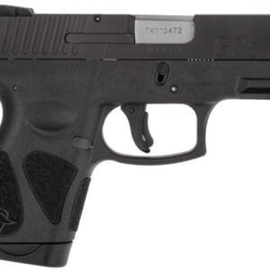 Taurus 1G2S931 G2S  Compact Frame 9mm Luger 7+1 3.26" Matte Stainless Steel Barrel, Matte Black Serrated Alloy Steel Slide, Black Polymer Frame w/Picatinny Rail & Polymer Grip, Right Hand
