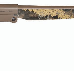 Charles Daly 930337 101  Full Size 410 Gauge Break Open 3" 1rd 26" Flat Dark Earth Cerakote Steel Barrel & Receiver, Fixed TrueTimber Prairie Synthetic Stock