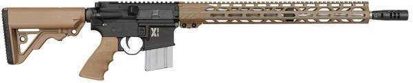 Rock River Arms XAR1751TV1 LAR-15M X-1 223 Wylde 18" Stainless 20+1, Black Rec, Tan RRA Operator Stock & Hogue Grip, Carrying Case