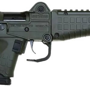 Kel-Tec SUB2K9GLKGRN10 SUB2000 Gen3 9mm Luger 10+1 16.15" Black Steel Threaded Barrel, Green Picatinny Rail Aluminum Receiver, M-LOK Slots Handguard, Green Synthetic Folding Stock, Black Polymer Grip