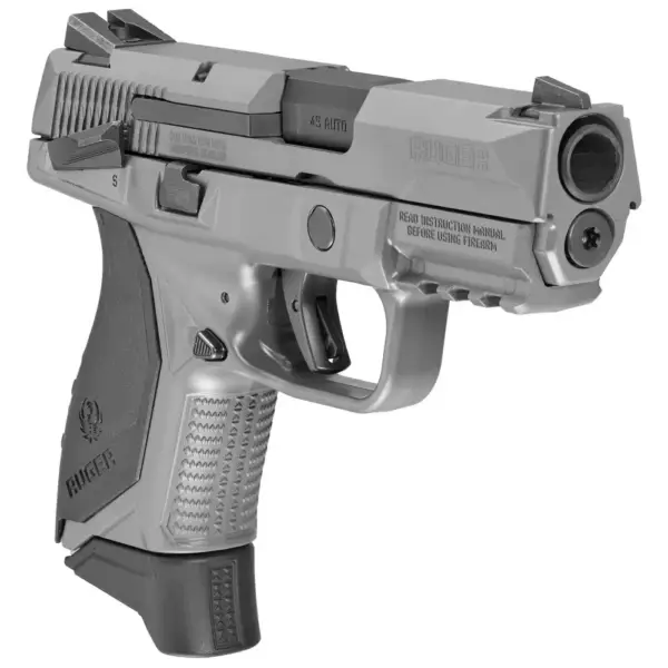 RUGER AMERICAN PISTOL COMPACT 45ACP 3.75" CNCRT/GRAY FRM 7+1 MS