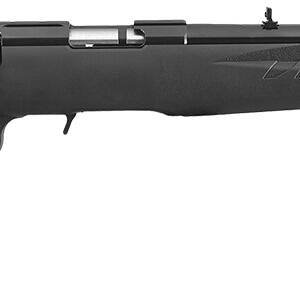 Ruger 8303 American Rimfire Compact Compact 22 LR 10+1 18" Satin Blued Alloy Steel Barrel, Drilled & Tapped Receiver, Black Synthetic Adj LOP Stock, Right Hand
