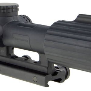 Trijicon 1600002 VCOG  Black Hardcoat Anodized 1-6x 24mm LED Illuminated Red Horseshoe Dot w/Crosshair 223 55gr Reticle