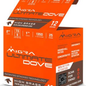 MIGRA DOVE 12GA 2.75 1.25OZ #7.5-9 25/10